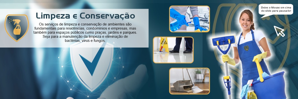 limpeza e conservação